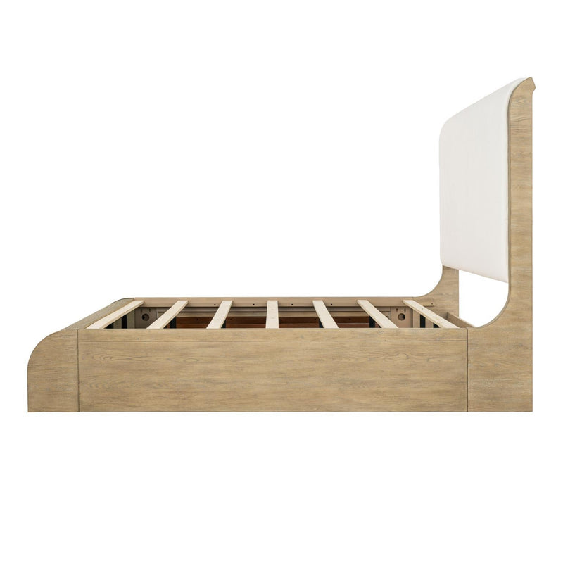 Flow - Complete Upholstered Sleigh Bed