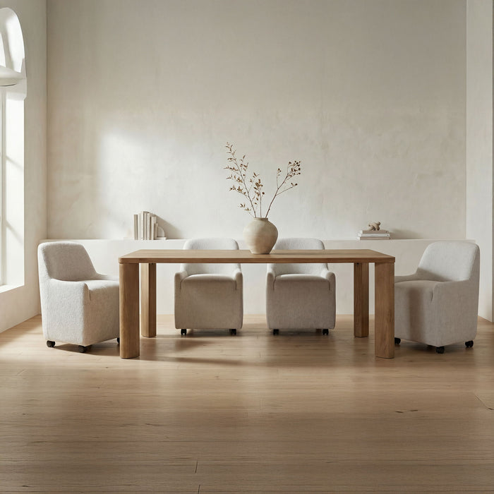 Segment - Large Dining Table - Dark Brown