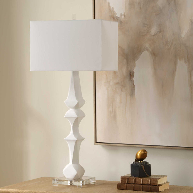 Mayme - Table Lamp - White