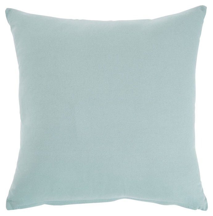 Dreamers Light Green / White Pillow (Set of 4)