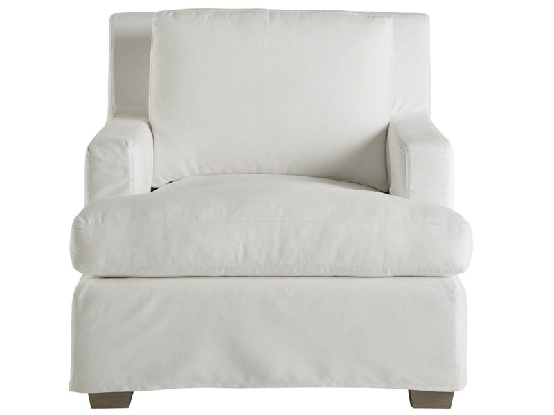 Malibu Slipcover Chair Special Order White