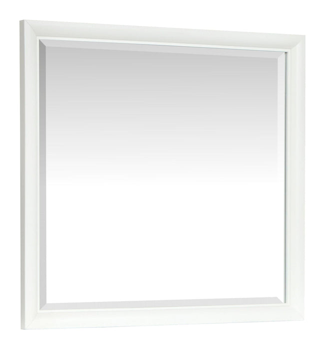 Springhouse - Landscape Mirror - Whisper White