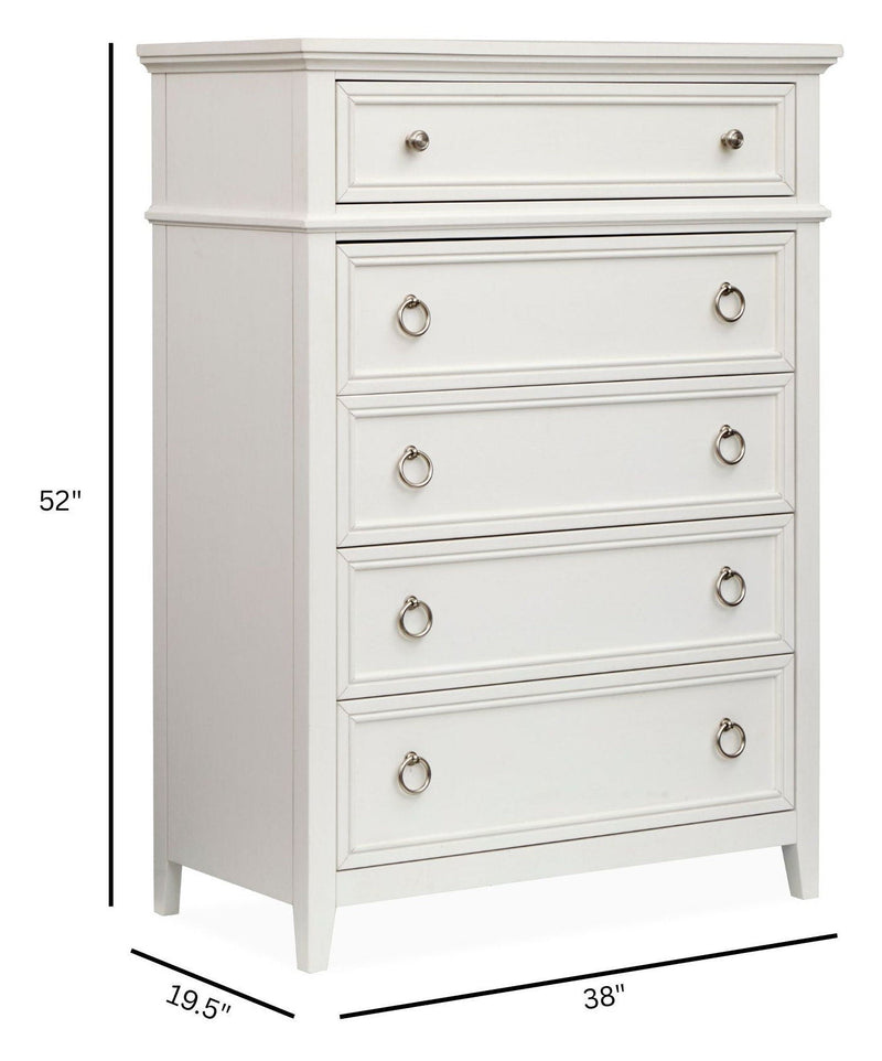 Juniper Hill - Drawer Chest - Whisper White