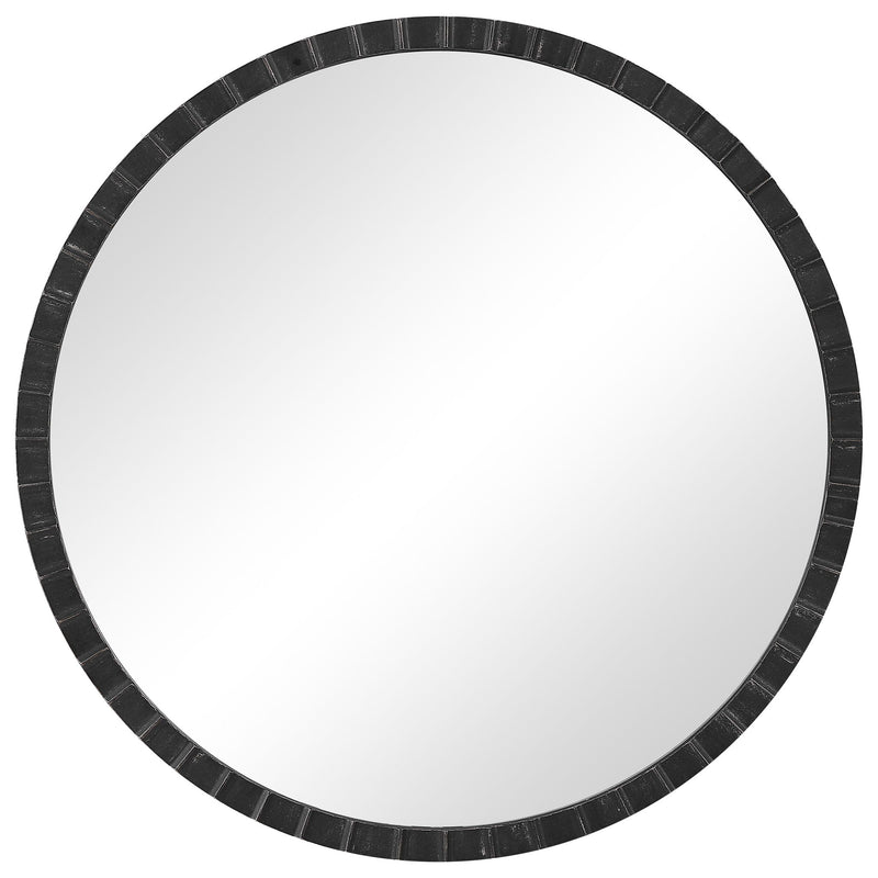 Dandridge - Round Industrial Mirror