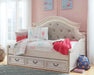 Realyn - Twin Day Bed With Storage - Chipped White
