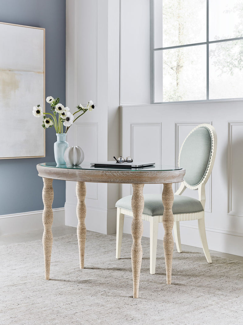 Serenity - Martinique Side Chair (Set of 2) - White / Light Gray