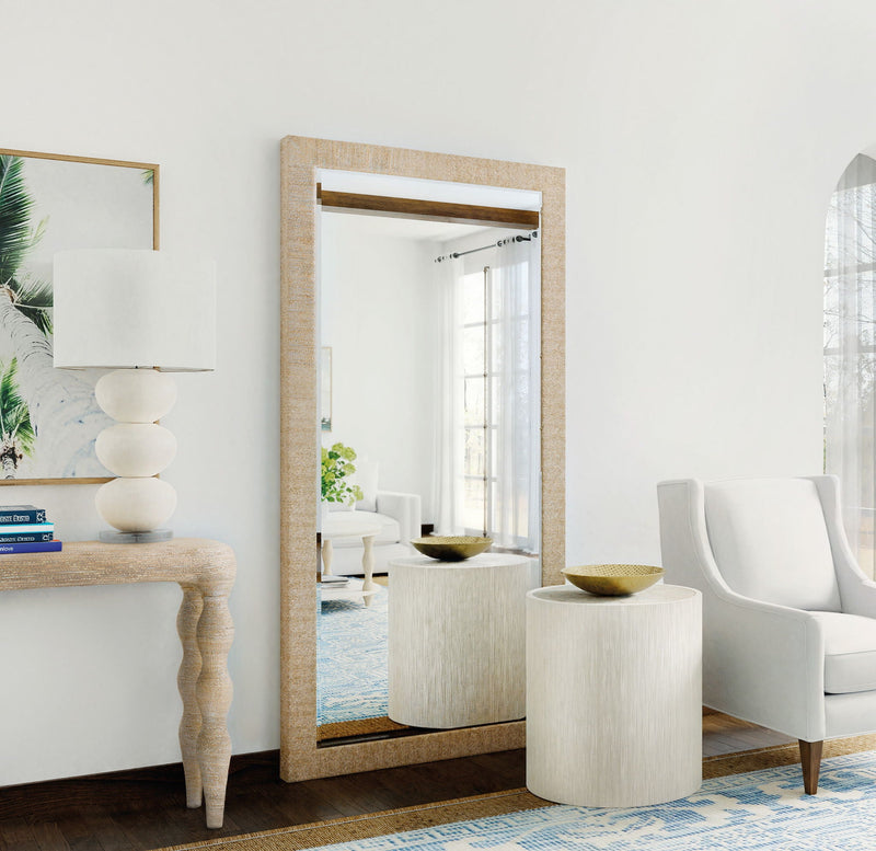 Serenity - Sandpiper Floor Mirror - Beige