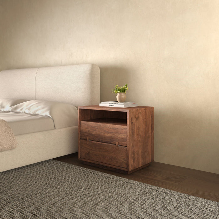 Madagascar - Nightstand - Light Brown