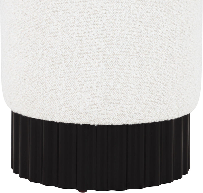 Veranda - Ottoman / Stool With Black Base