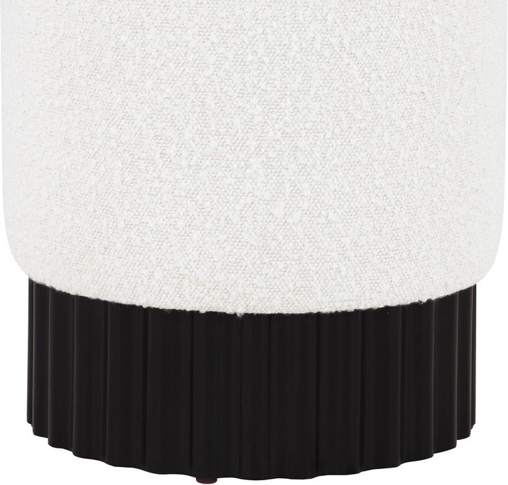 Veranda - Ottoman / Stool With Black Base