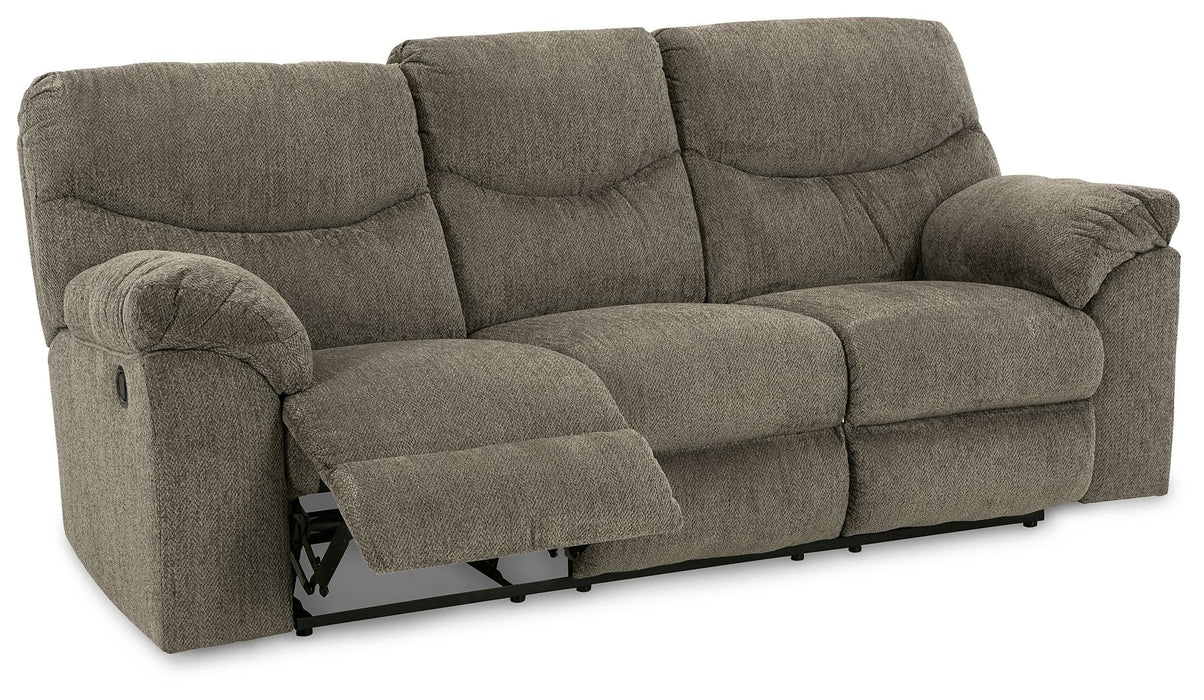 Alphons - Reclining Sofa - Fabric - Putty