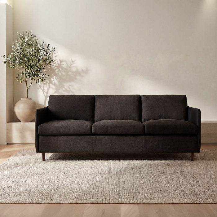 Teller - Sofa - Warm Black
