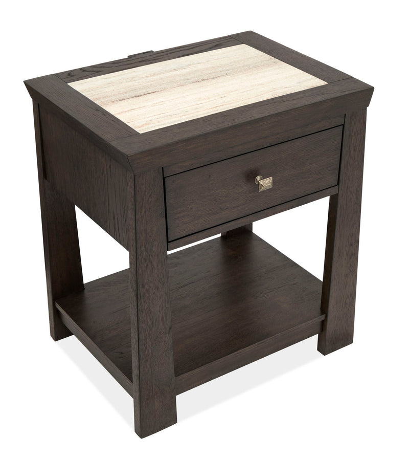 Tauren - Open Nightstand - Coffee Bean