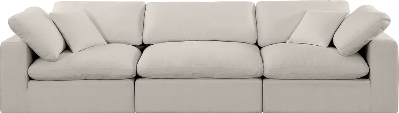 Comfy - Linen Modular Sofa 3 Seats