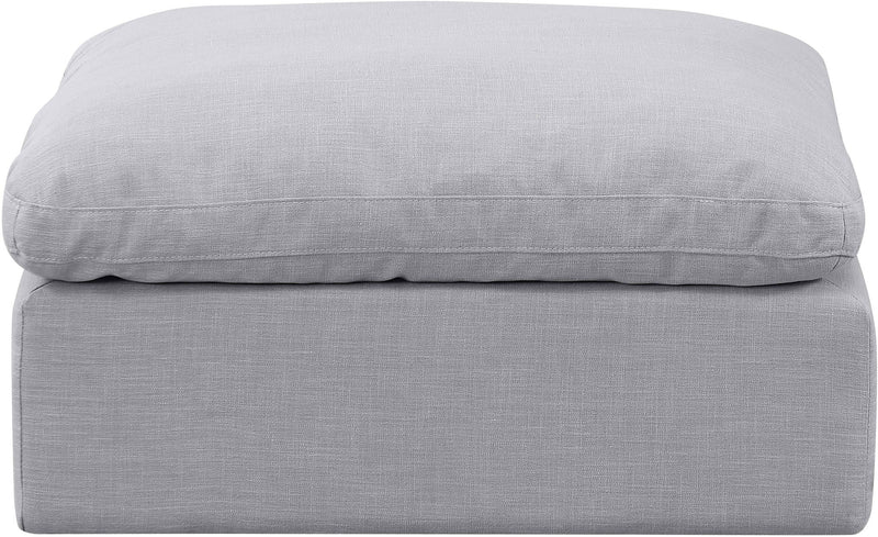 Indulge - Linen Ottoman