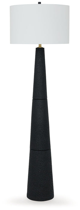 Hallburg - Poly Floor Lamp - Black