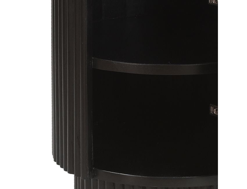 Reyna Round Accent Table with Storage Collection