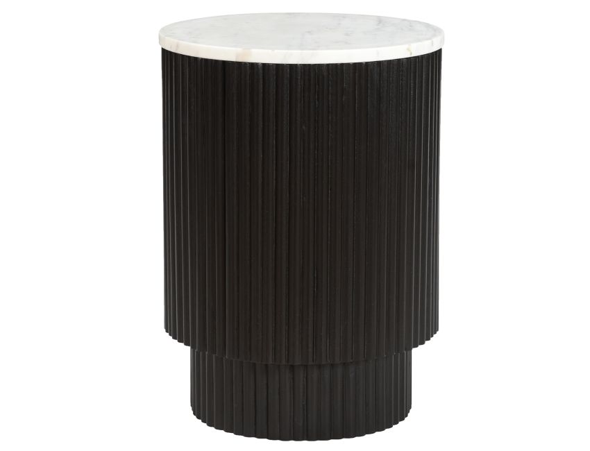 Reyna Round Accent Table with Storage Collection