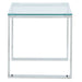 Zevon Accent Table in Silver - Furniture Depot