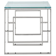 EROS-ACCENT TABLE-SILVER - Furniture Depot