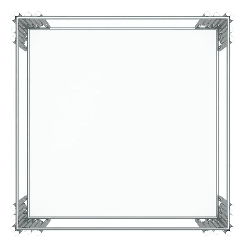 Estrel Large Accent Table in Silver - Furniture Depot
