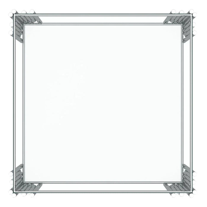 Estrel Large Accent Table in Silver - Furniture Depot