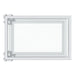Estrel Small Accent Table in Silver - Furniture Depot