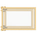 Estrel Small Accent Table in Gold - Furniture Depot