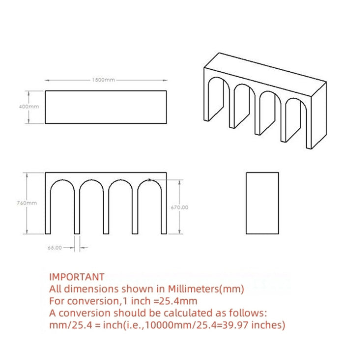 Atticus Grand Console Bulg Wt