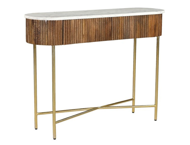 Reyna Console Table with Drawers Collection