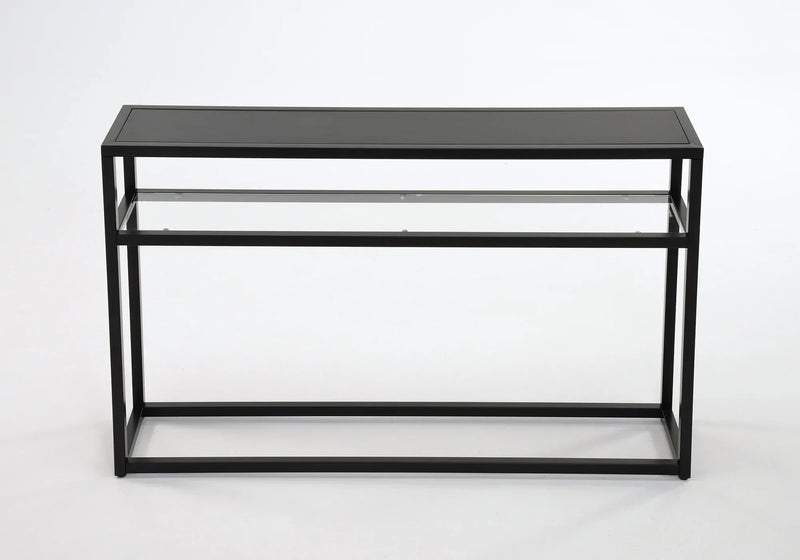 QUINN-CONSOLE TABLE-BLACK - Furniture Depot