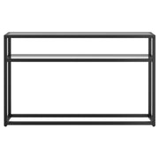 QUINN-CONSOLE TABLE-BLACK - Furniture Depot