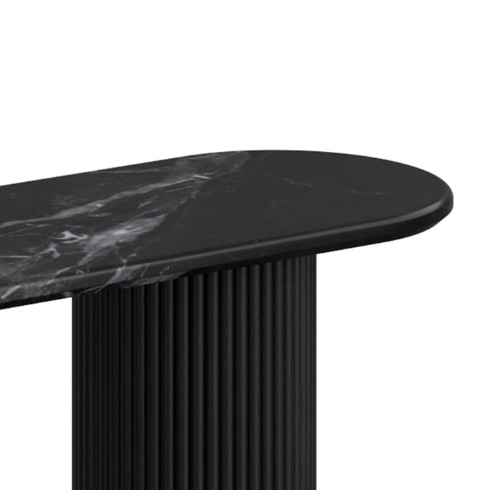 Jilsa Console Table in Black