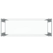 Estrel Console Table in Silver - Furniture Depot