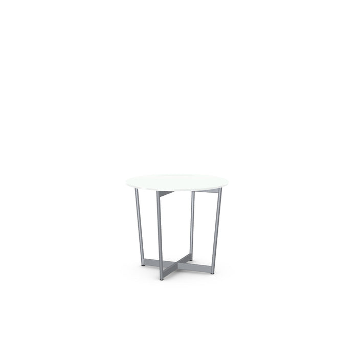 Jill End Table w/ Glass Tabletop
