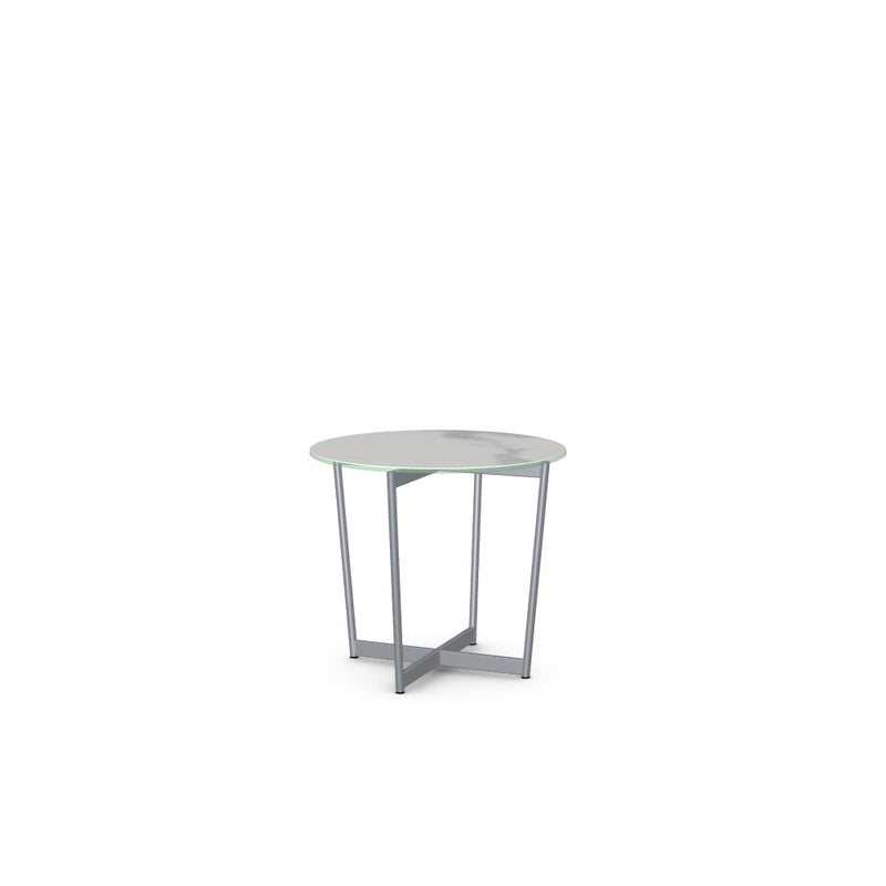 Jill End Table w/ Italian Porcelain Tabletop