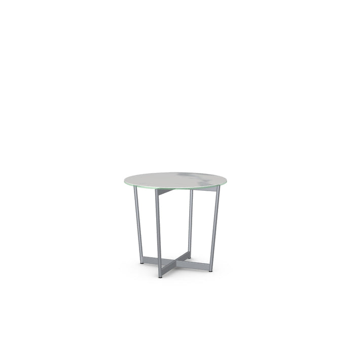 Jill End Table w/ Italian Porcelain Tabletop