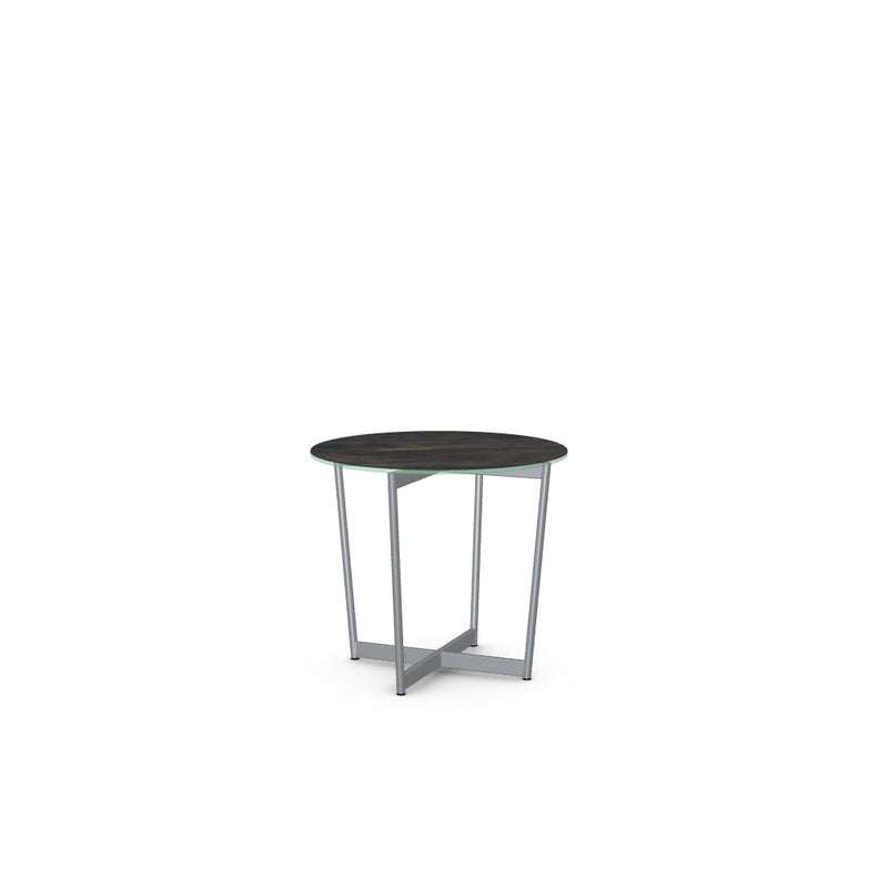 Jill End Table w/ Italian Porcelain Tabletop