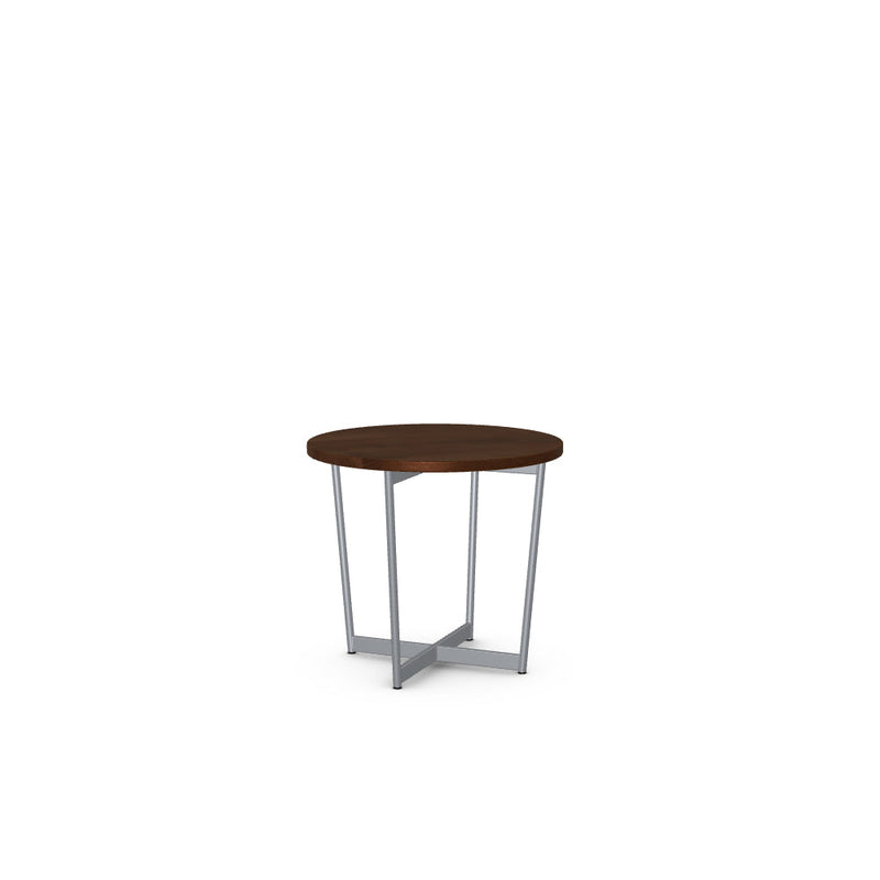 Jill End Table w/ Solid Wood Tabletop