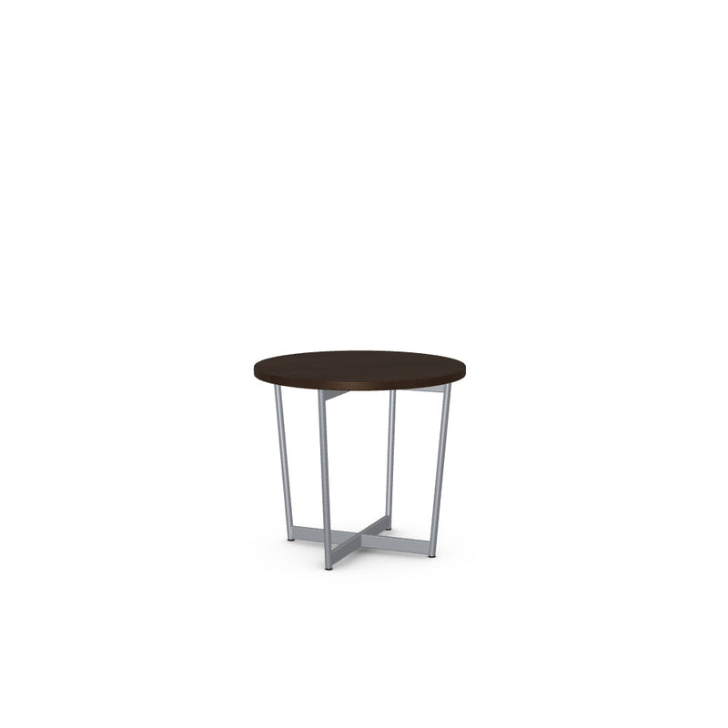 Jill End Table w/ Solid Wood Tabletop