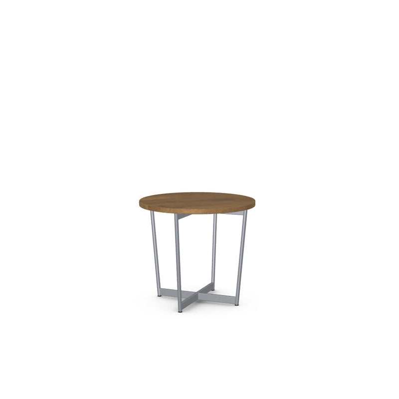 Jill End Table w/ Solid Wood Tabletop