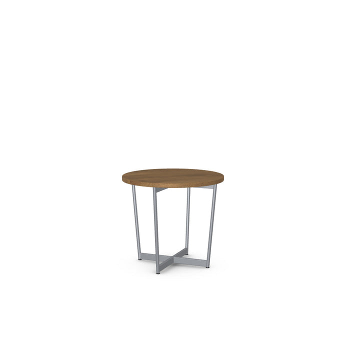 Jill End Table w/ Solid Wood Tabletop