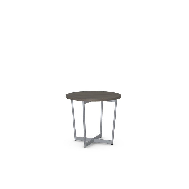 Jill End Table w/ Solid Wood Tabletop