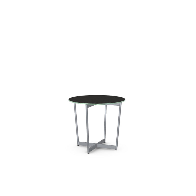 Jill End Table w/ Starstone Glass Tabletop