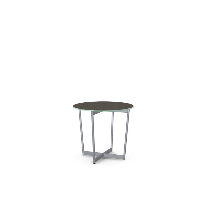 Jill End Table w/ Starstone Glass Tabletop