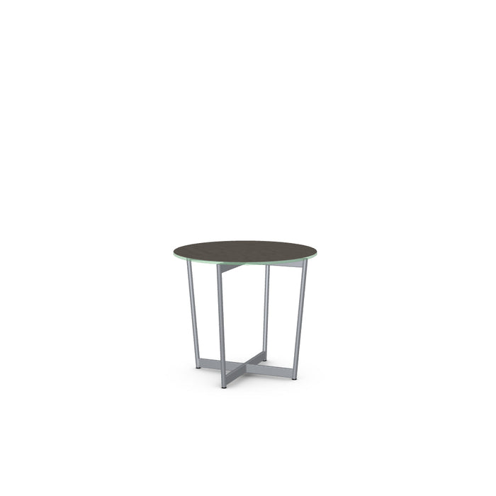 Jill End Table w/ Starstone Glass Tabletop
