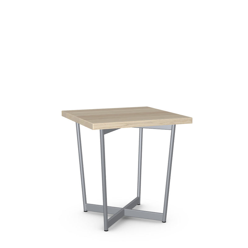 Jill End Table w/ Solid Wood Tabletop