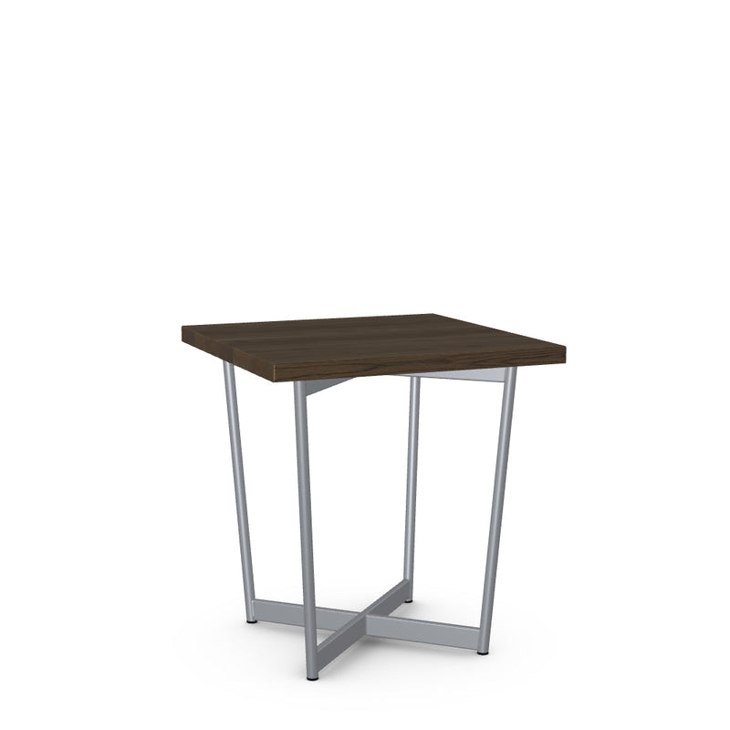 Jill End Table w/ Solid Wood Tabletop