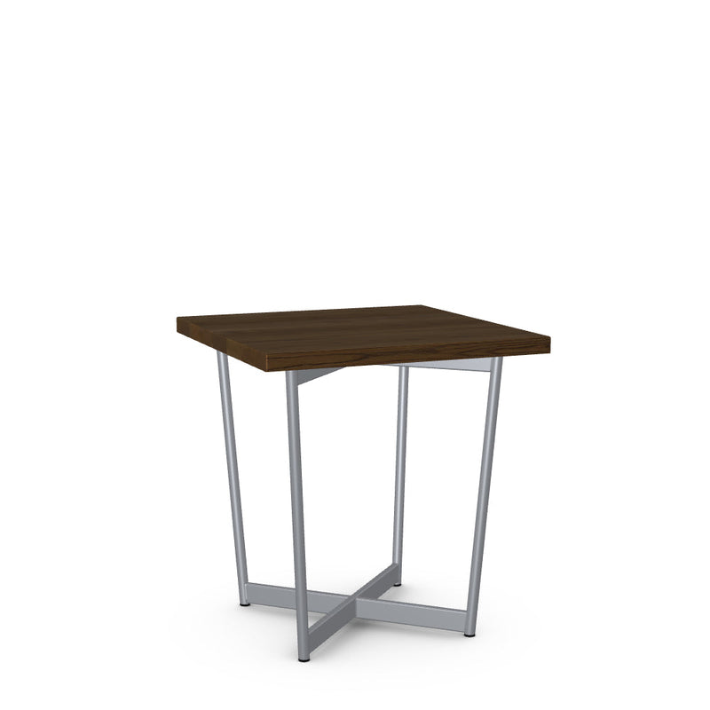 Jill End Table w/ Solid Wood Tabletop
