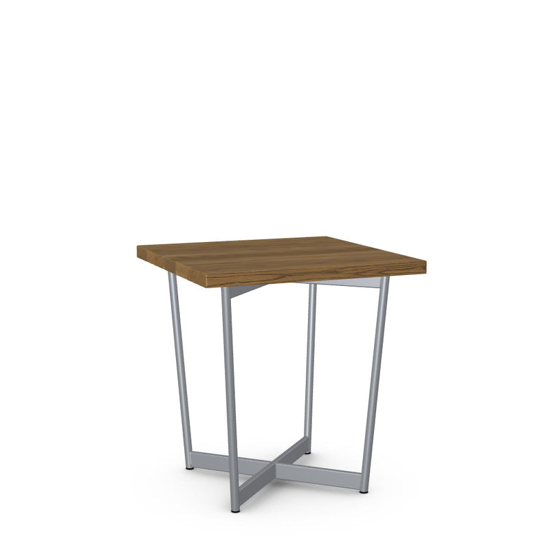 Jill End Table w/ Solid Wood Tabletop